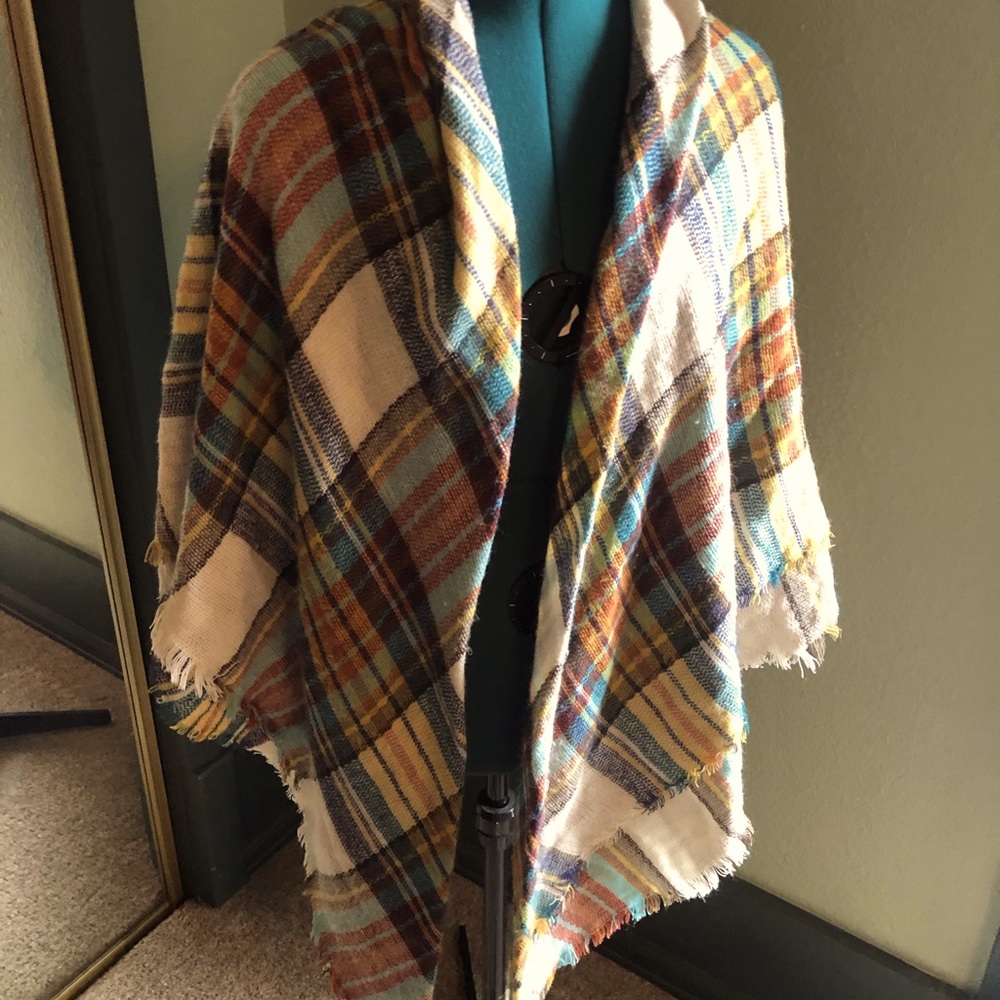 Cozy blanket scarf / shawl